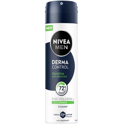Nivea Men Derma Control Sensitive Anti Perspirant & Anti Irritating Spary 150ml