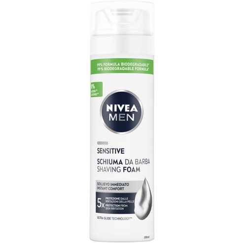 Nivea Men Shaving Sensitive Foam 200ml