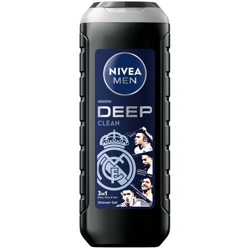 Nivea Men Real Madrid Edition Deep Clean Shower Gel 500ml