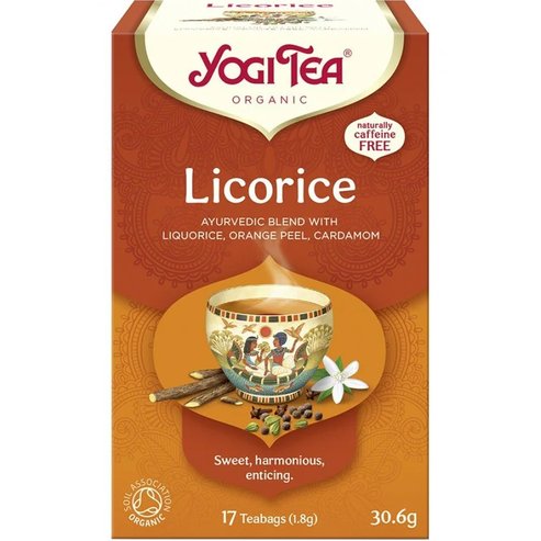 Yogi Tea Licorice 17 Teabags (17 сашета x 1,8g)