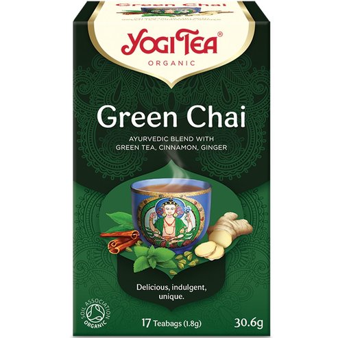 Yogi Tea Green Chai 17 Teabags (17 сашета x 1,8g)