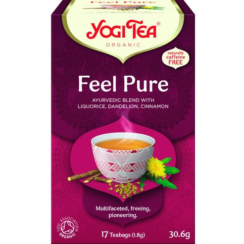 Yogi Tea Feel Pure 17 броя (17 сашета x 1,8 g)