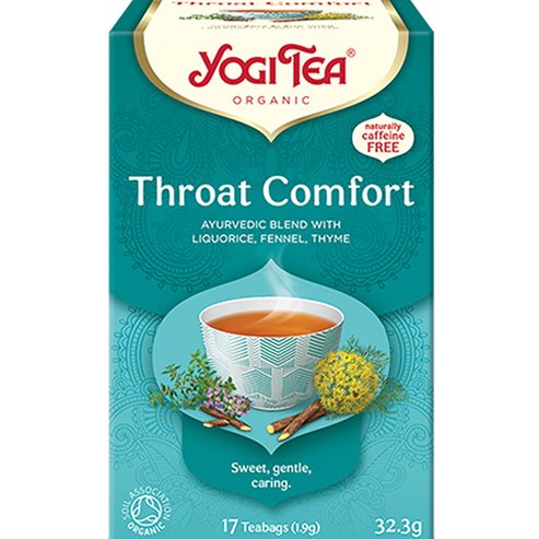 Yogi Tea Throat Comfort 17 Teabags (17 сашета x 1,9g)