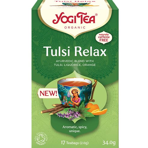 Yogi Tea Tulsi Relax 17 Teabags (17 сашета x 2,0g)