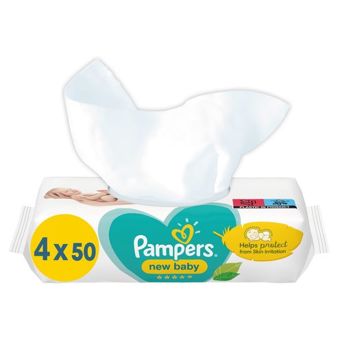 Pampers New Baby Wipes Sensitive 200 Части (4x50 части)
