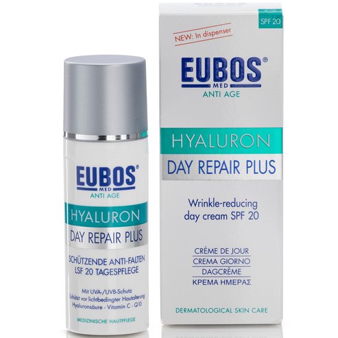 Eubos Hyaluron Repair & Protect Creme Spf20 Иновативна защита и  активни  връзка с хиалуронова киселина 50ml