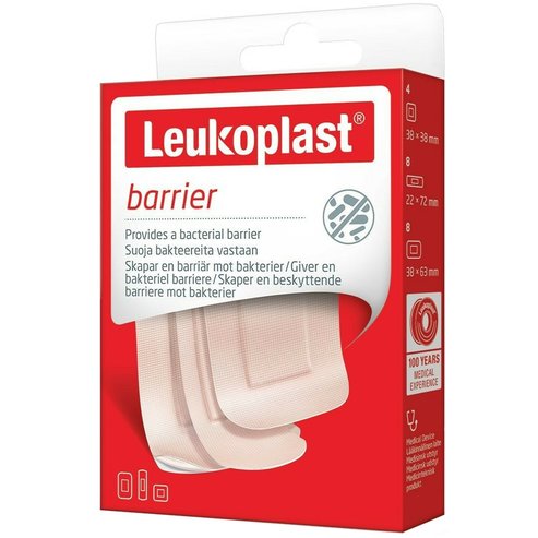 Leukoplast Professional Barrier Водоустойчиви залепващи подложки в 3 размера 20 бр
