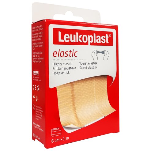 Leukoplast Elastic 6cmx1m, 1 бр