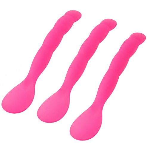 Mam Primamma Код 820G 6m+ Soft Weaning Spoon 3 Броя - Розови