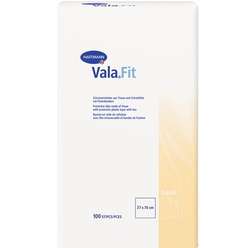 Hartmann Vala Fit Protective Tissue Bibs 37x70cm, 100 бр
