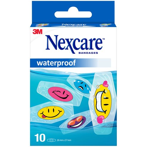 3M Nexcare Bandages Waterproof 26mm x 57mm 10 бр