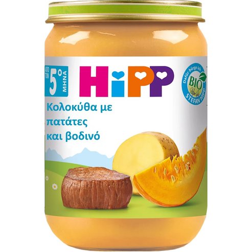 Hipp Bio Meal with Pumpkin, Potatoes & Beef 5m+ 190g