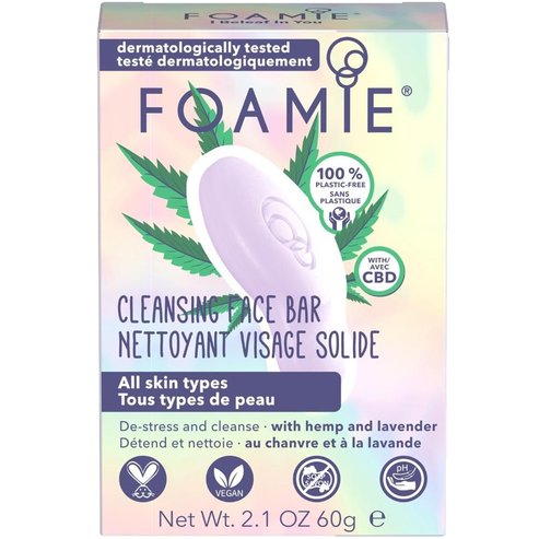 Foamie I Beleaf In You Cleansing Face Bar for All Skin Types 60g