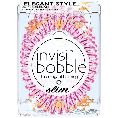 Invisibobble Slim Time to Shine Collection La Vie en Rose 3 бр