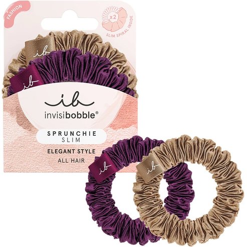 Invisibobble Sprunchie Slim Elegant Style 2 бр - The Snuggle is Real