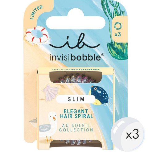 Invisibobble Slim Au Soleil Vibrant Vacation 3 бр