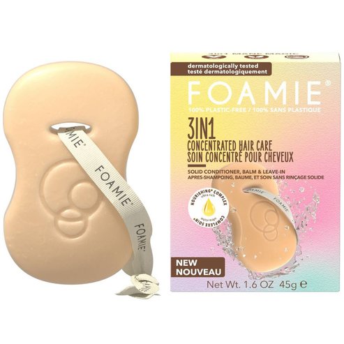 Foamie 3in1 Concentrated Hair Care Solid Conditiner, Balm, Leave-In 45g