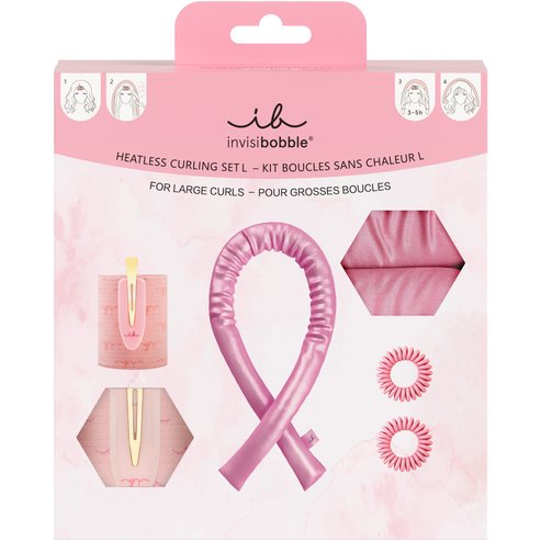 Invisibobble Promo Curling Ribbon 1 бр & Sprunchie Slim 2 бр & Curl Roller 1 бр