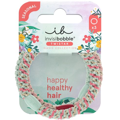 Invisibobble Twistar Oasis Mint Braids 3 бр