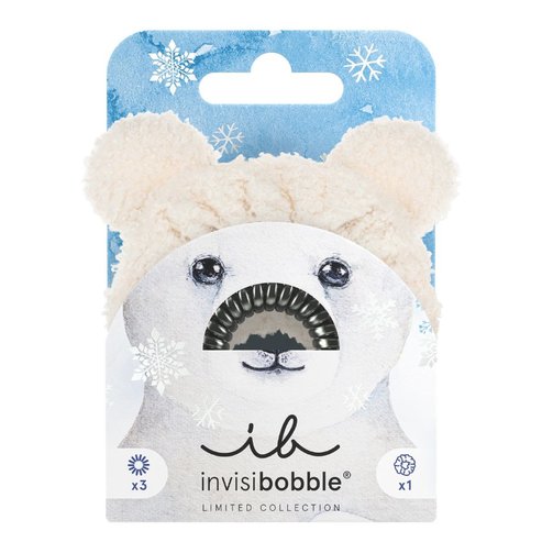 Invisibobble Promo Polar Cozyness Sprunchie 1 бр & Hair Claw 3 бр