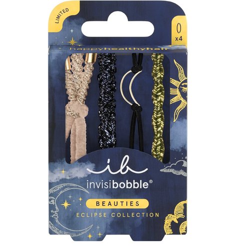 Invisibobble Beauties Eclipse Shadowshine 4 бр