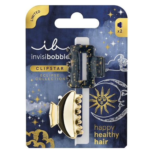 Invisibobble Clipstar Eclipse Lunar Glam 2 бр