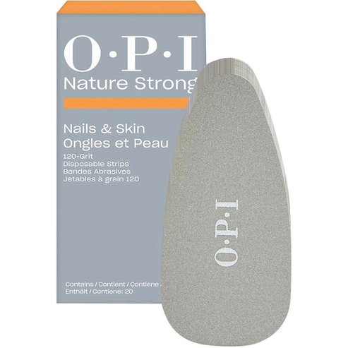 OPI Nature Strong 120-Grit Disposable Rasp Strips 20 бр