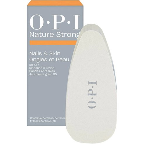 OPI Nature Strong 80-Grit Disposable Rasp Strips 20 бр