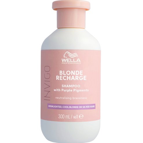 Wella Professionals Invigo Blonde Recharge Shampoo With Purple Pigments 300ml