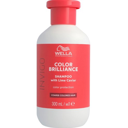 Wella Professionals Invigo Color Brilliance Shampoo with Lime Caviar Coarse Coloured Hair 300ml