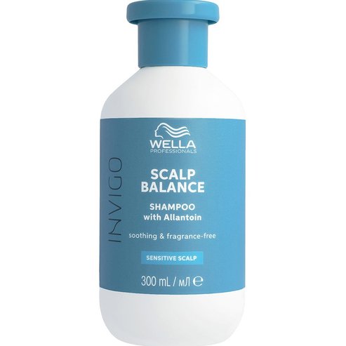 Wella Professionals Invigo Scalp Balance Soothing & Fragrance - Free Shampoo with Allantoin for Sensitive Scalp 300ml