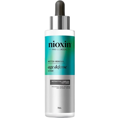 Nioxin Activ Renewal Age Defense Serum Анти-ейдж серум за поддържане & усилване на плътността на косата с действие срещу появата на преждевременно побеляване 70ml