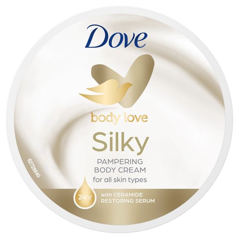 Dove Silky Nourishment Pampering Body Cream Хидратиращ крем за тяло 300ml