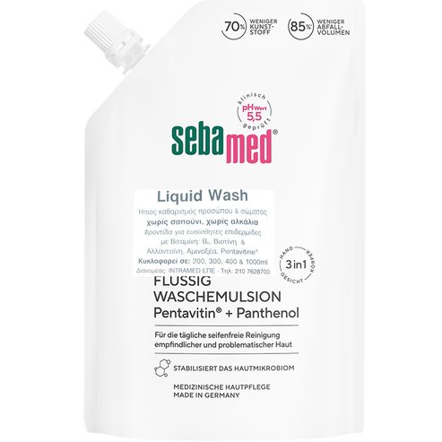 Sebamed Liquid Face & Body Wash Refill - 400ml