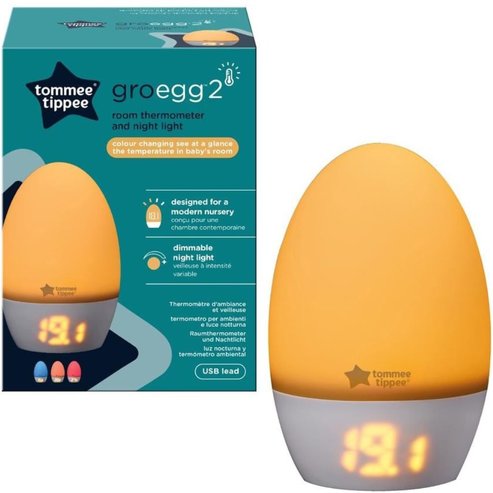 Tommee Tippee Groegg 2 Thermometer & Night Light 1 бр