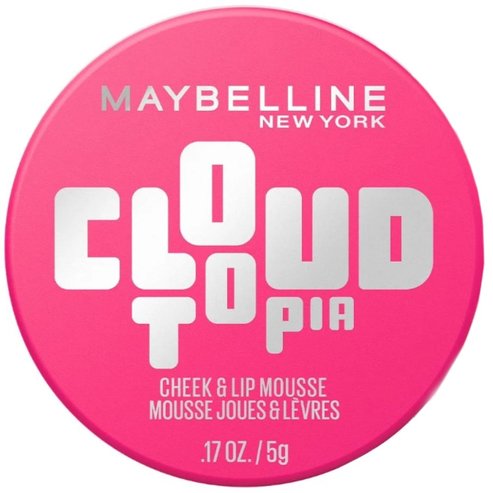 Maybelline Cloudtopia Cheek & Lip Mousse Матов мус за бузи и устни с лека текстура и наситен цвят 5g - 04 Pink Daydream