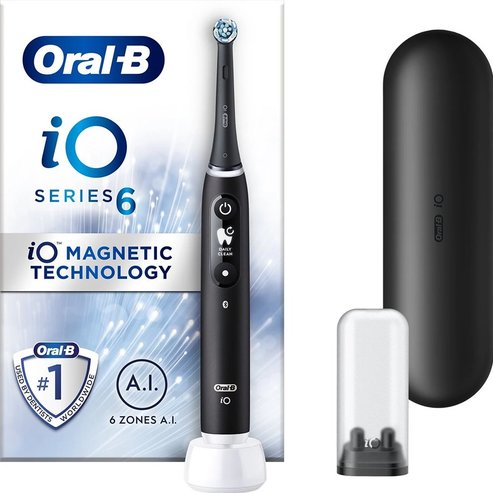 Oral-B iO Series 6 Electric Toothbrush Black Lava 1 бр