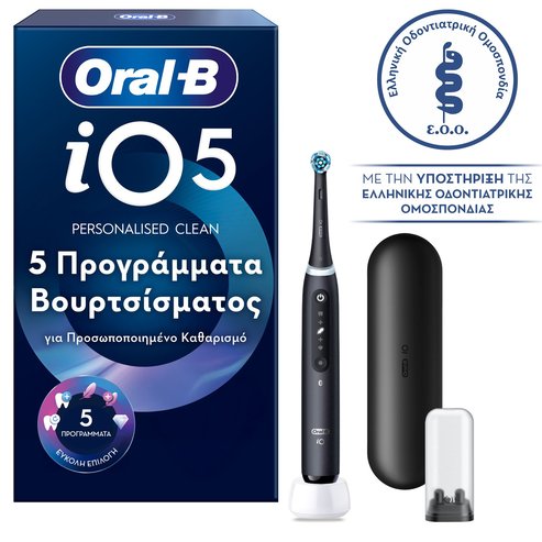 Oral-B iO Series 5 Electric Toothbrush Black 1 брой
