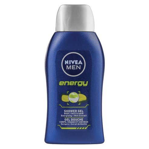 Nivea Men Energy Shower Gel 24h Fresh Effect Travel Size 50ml