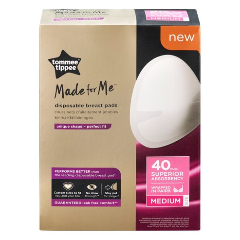 Tommee Tippee Disposable Breast Pads Daily Код 423634, 40 бр - Medium
