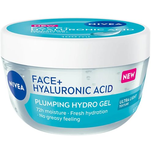 Nivea Face+ Hyaluronic Acid Plumping Hydro Gel 100ml