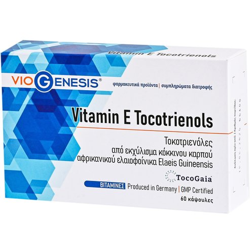 Viogenesis Vitamin E Tocotrienols 60caps