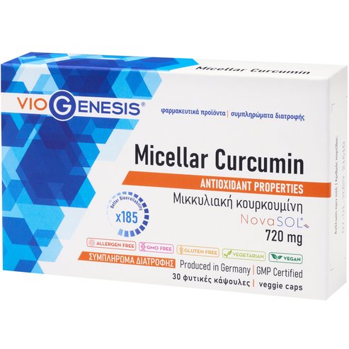 Viogenesis Micellar Curcumin 720mg 30caps