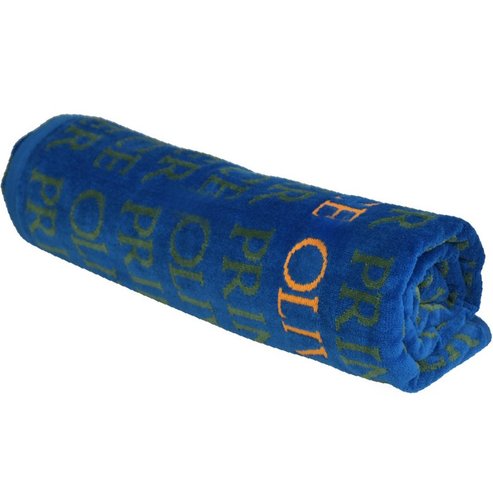 Prince Oliver Velour Jacquard 180×90cm Deluxe Sea Towel Памучна плажна кърпа 1 брой - Blue/Green