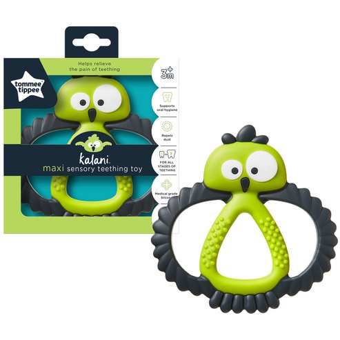Tommee Tippee Kalany Maxi Sensory Teething Toy Код 436480 Зелен 3м+, 1 бр