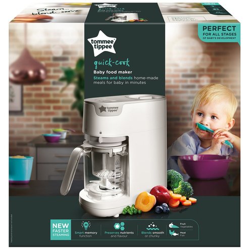 Tommee Tippee Steamer & Blender Quick Cook Baby Food Maker Код 440065, 1 бр