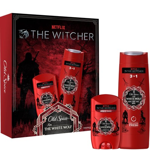 Old Spice Promo The White Wolf, The Witcher Deodorant Stick 50ml & Shower Gel 250ml