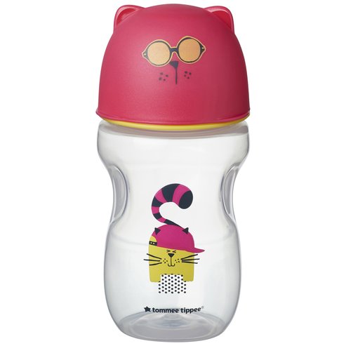 Tommee Tippee Soft Sippee Cup 12m+ Ροζ Код 44718511, 300ml