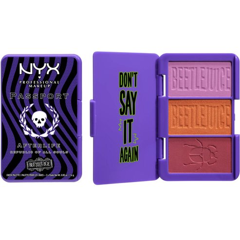 Nyx Professional Makeup Beetlejuice Afterlife Passport Cheek Palette 1 бр