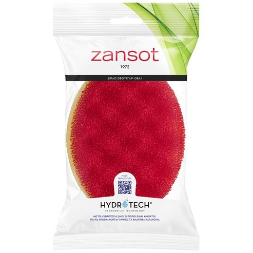 Zansot Hydrotech Double Sided Oval Sponge 1 брой